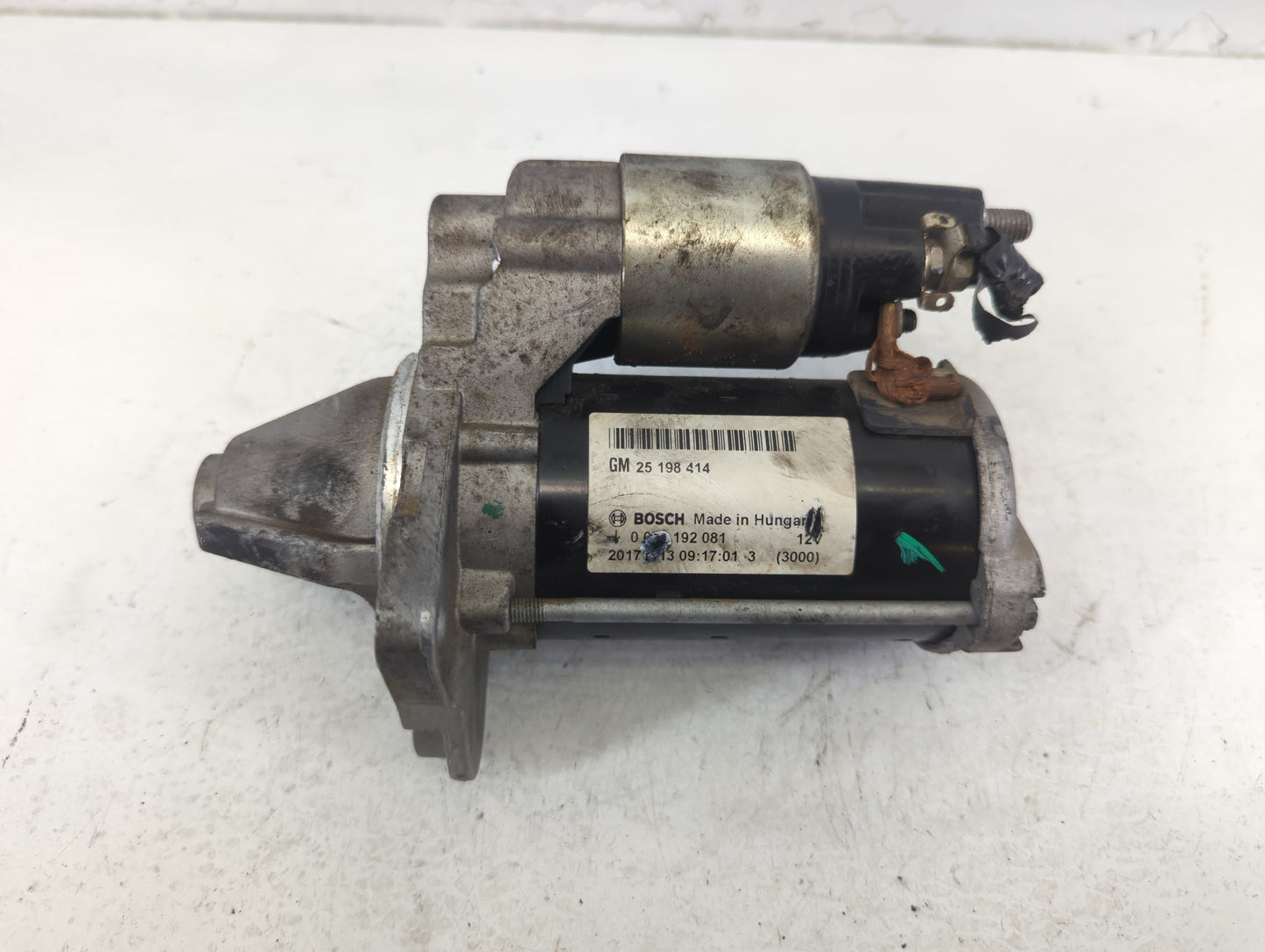 2014-2021 Buick Encore Car Starter Motor Solenoid OEM P/N:25 198 414 Fits Fits 2014 2015 2016 2017 2018 2019 2020 2021 OEM U