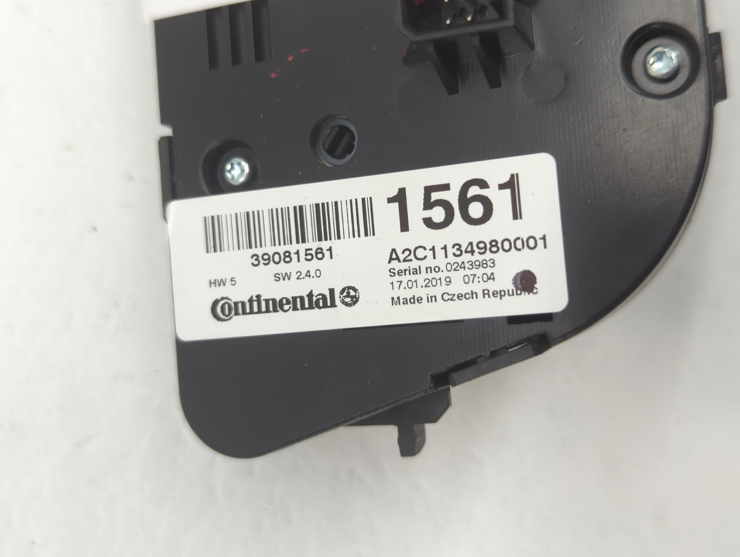 2017-2021 Buick Encore Climate Control Module Temperature AC/Heater Replacement P/N:39081561 Fits Fits 2017 2018 2019 2020 2