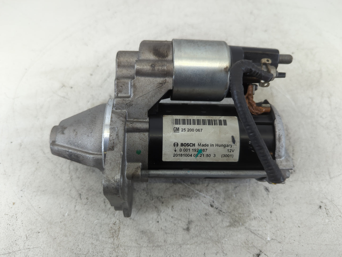 2014-2021 Buick Encore Car Starter Motor Solenoid OEM P/N:20181004 25 200 067 Fits Fits 2014 2015 2016 2017 2018 2019 2020 2