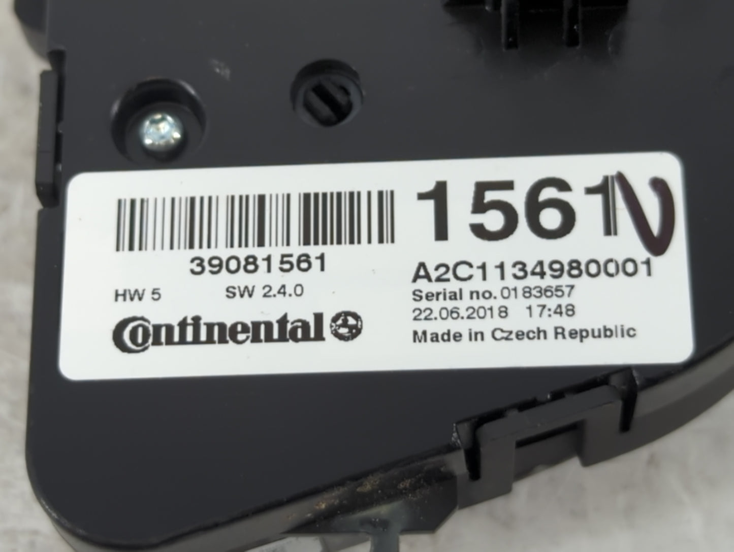 2017-2021 Buick Encore Climate Control Module Temperature AC/Heater Replacement P/N:A2C1134980001 39081561 Fits OEM Used Aut