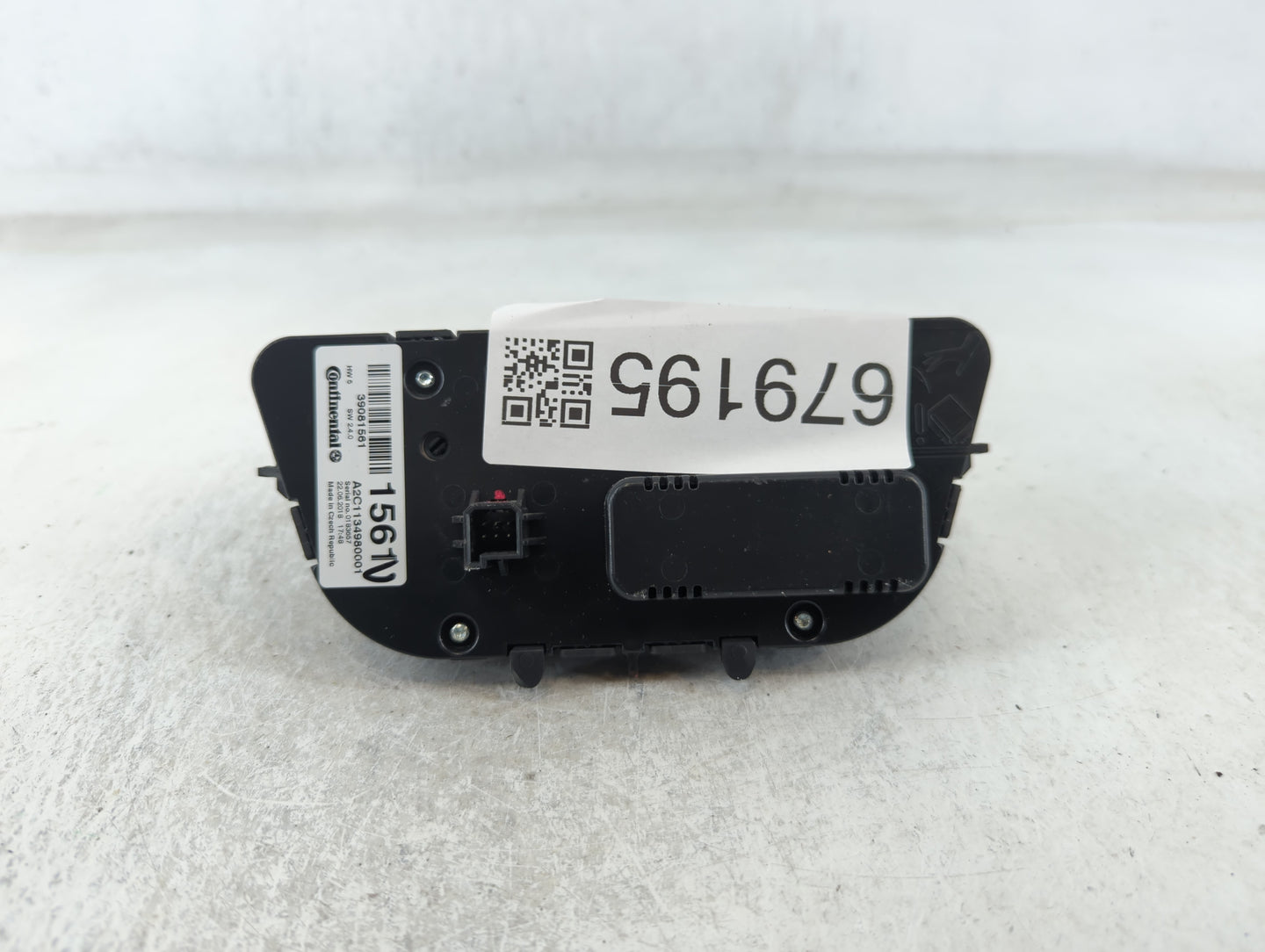 2017-2021 Buick Encore Climate Control Module Temperature AC/Heater Replacement P/N:A2C1134980001 39081561 Fits OEM Used Aut