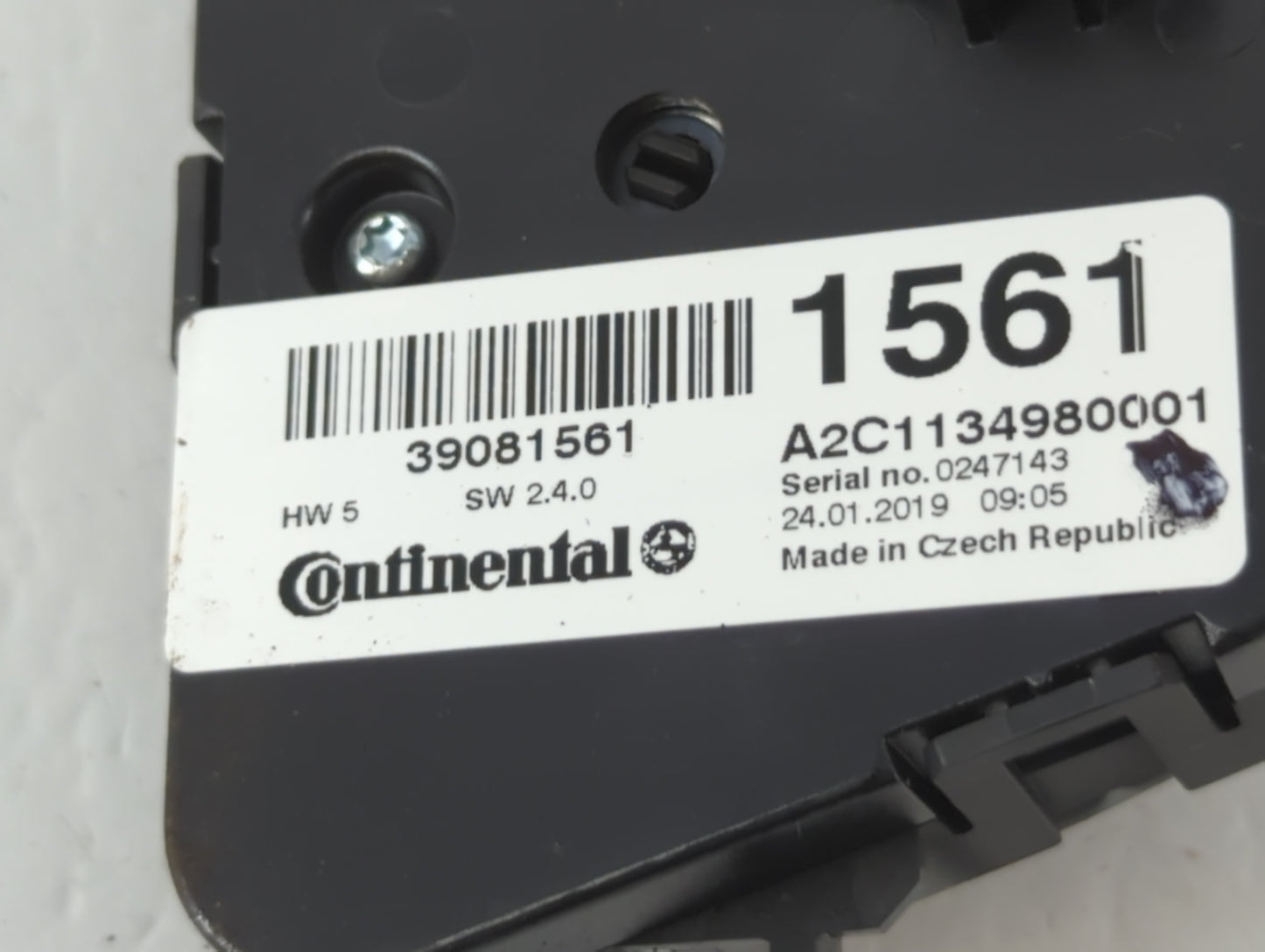 2017-2021 Buick Encore Climate Control Module Temperature AC/Heater Replacement P/N:A2C1134980001 39081561 Fits OEM Used Aut