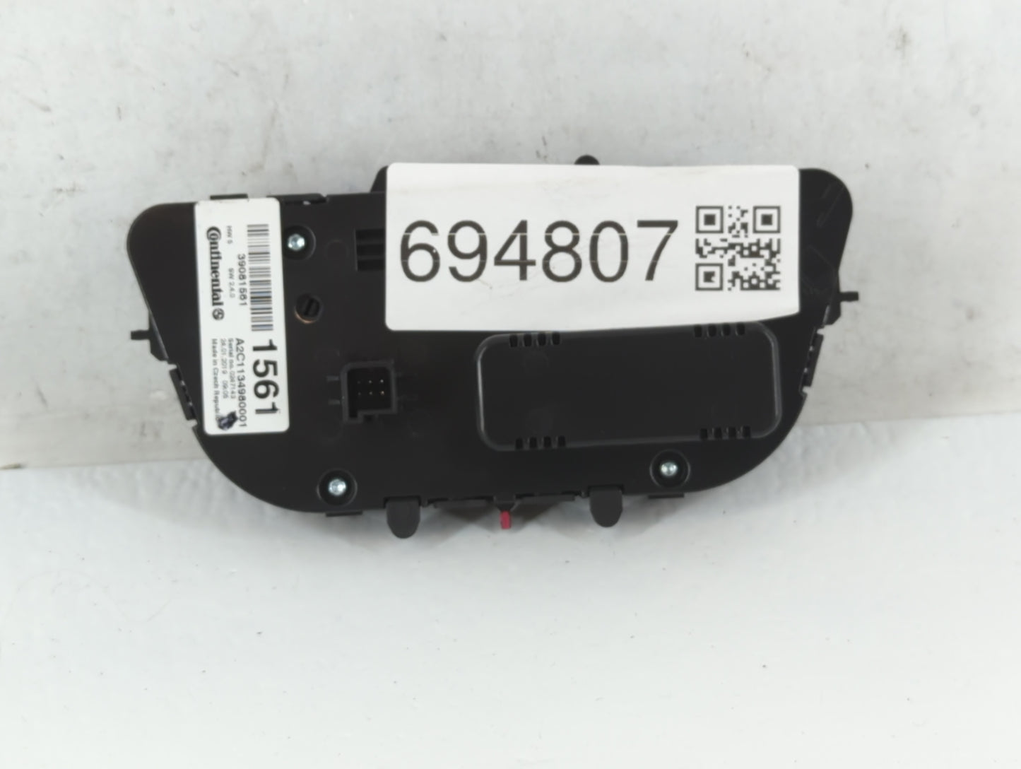 2017-2021 Buick Encore Climate Control Module Temperature AC/Heater Replacement P/N:A2C1134980001 39081561 Fits OEM Used Aut