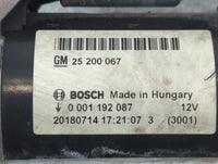 2014-2021 Buick Encore Car Starter Motor Solenoid OEM P/N:20180714 25 200 067 Fits Fits 2014 2015 2016 2017 2018 2019 2020 2
