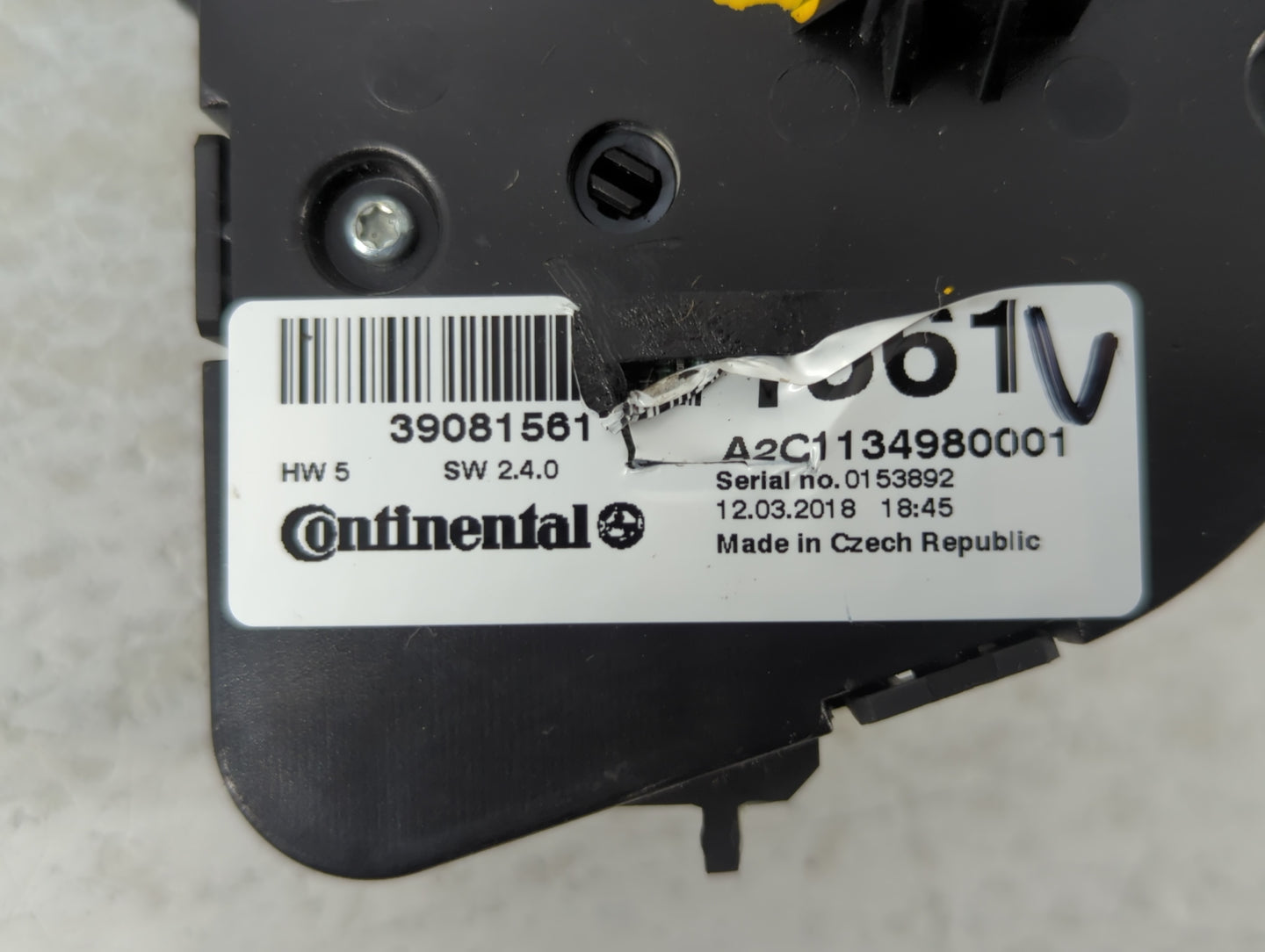 2017-2021 Buick Encore Climate Control Module Temperature AC/Heater Replacement P/N:A2C1134980001 39081561 Fits OEM Used Aut