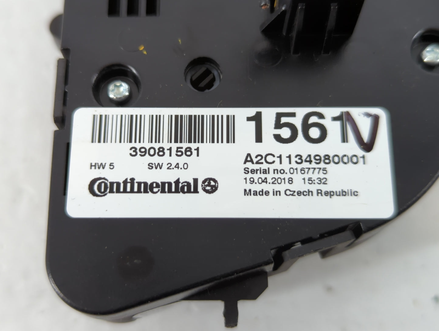 2017-2021 Buick Encore Climate Control Module Temperature AC/Heater Replacement P/N:A2C1134980001 39081561 Fits OEM Used Aut