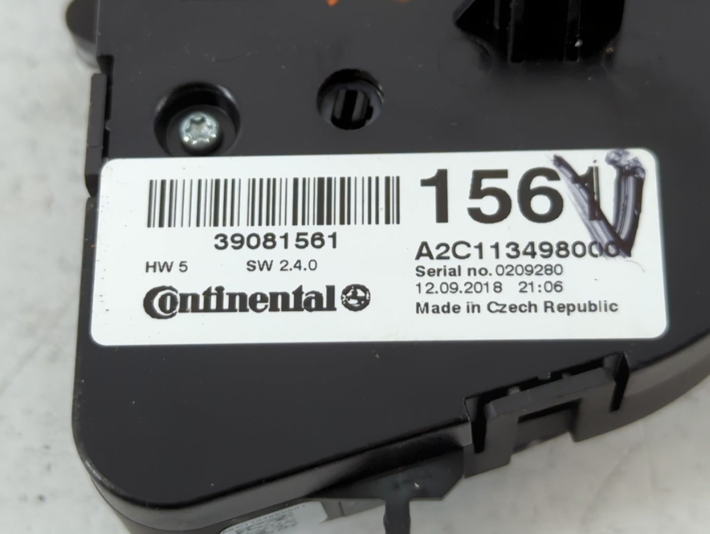 2017-2021 Buick Encore Climate Control Module Temperature AC/Heater Replacement P/N:A2C113498000 39081561 Fits OEM Used Auto