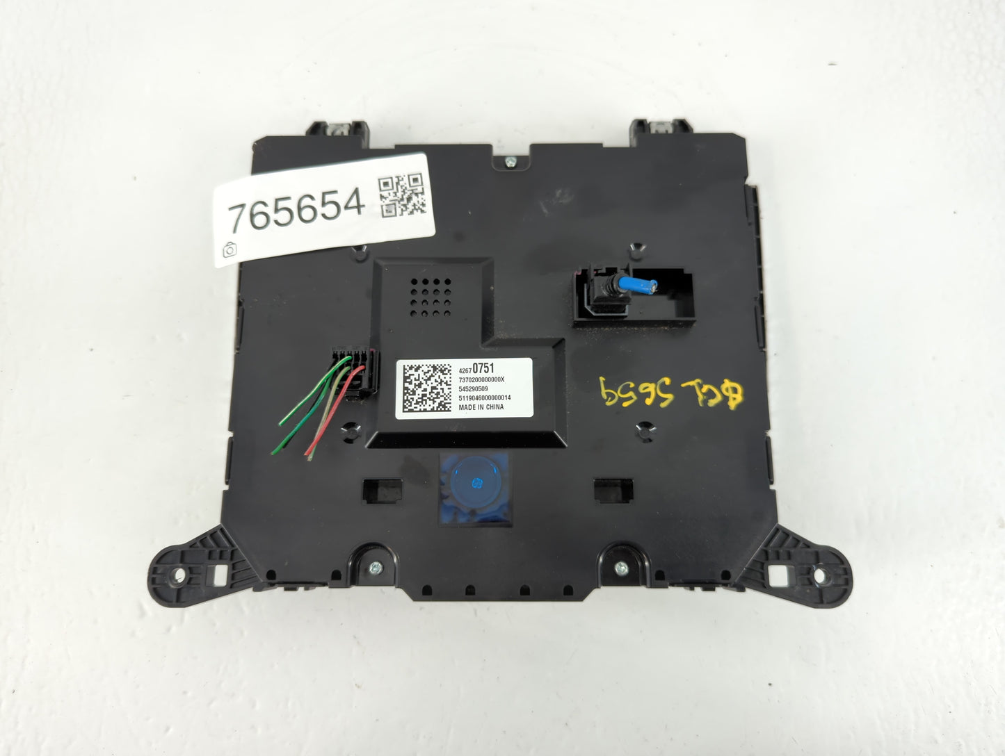 2018-2020 Buick Encore Radio AM FM Cd Player Receiver Replacement P/N:42670751 Fits Fits 2018 2019 2020 OEM Used Auto Parts 