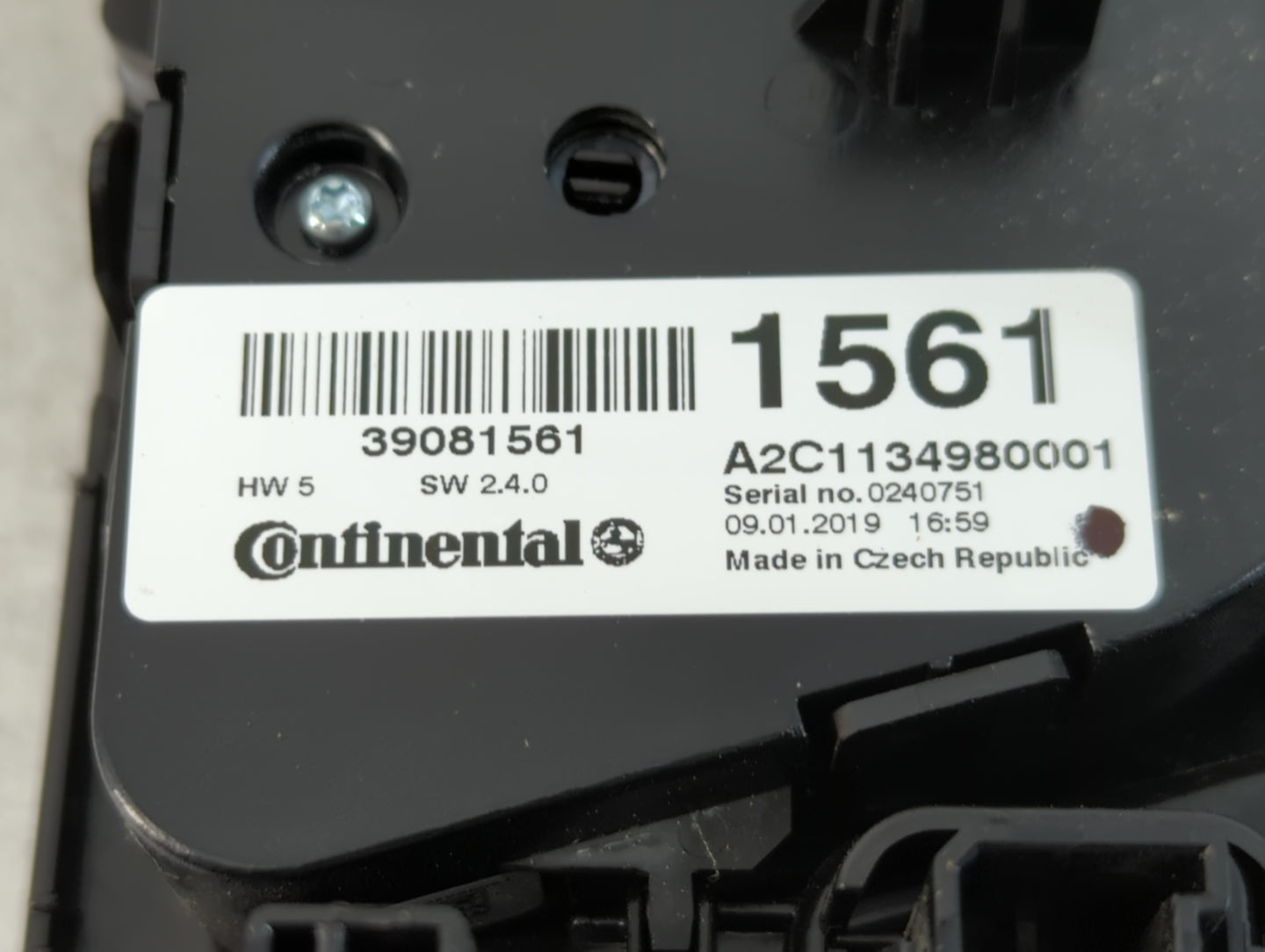 2017-2021 Buick Encore Climate Control Module Temperature AC/Heater Replacement P/N:A2C1134980001 39081561 Fits OEM Used Aut