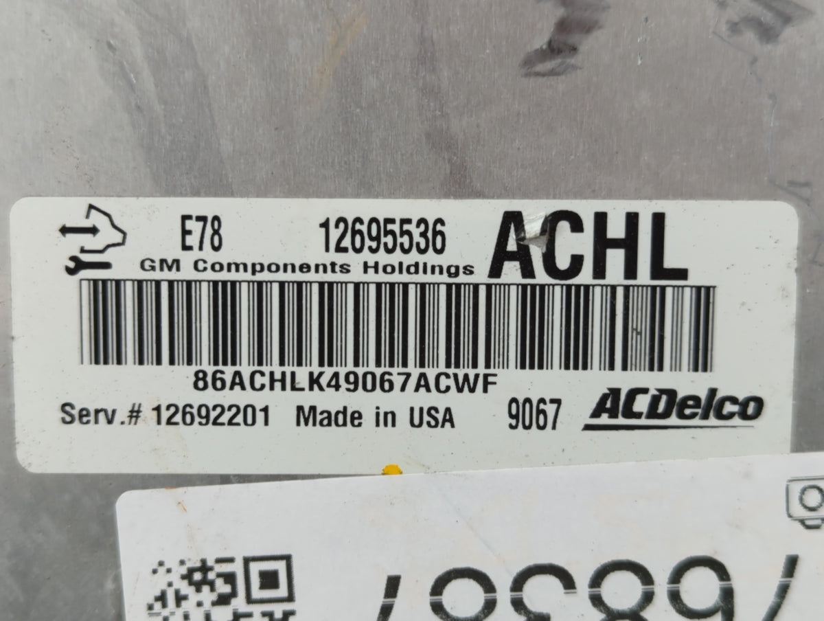 2017-2021 Buick Encore PCM Engine Control Computer ECU ECM PCU OEM P/N:12692201 12695536 Fits 2017 2018 2019 2020 2021 OEM U