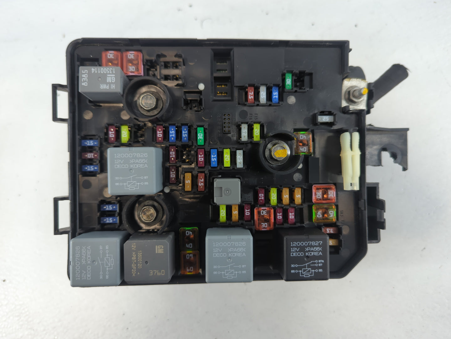 2018-2020 Buick Encore Fusebox Fuse Box Panel Relay Module P/N:C0002799 42624875 Fits Fits 2018 2019 2020 OEM Used Auto Part