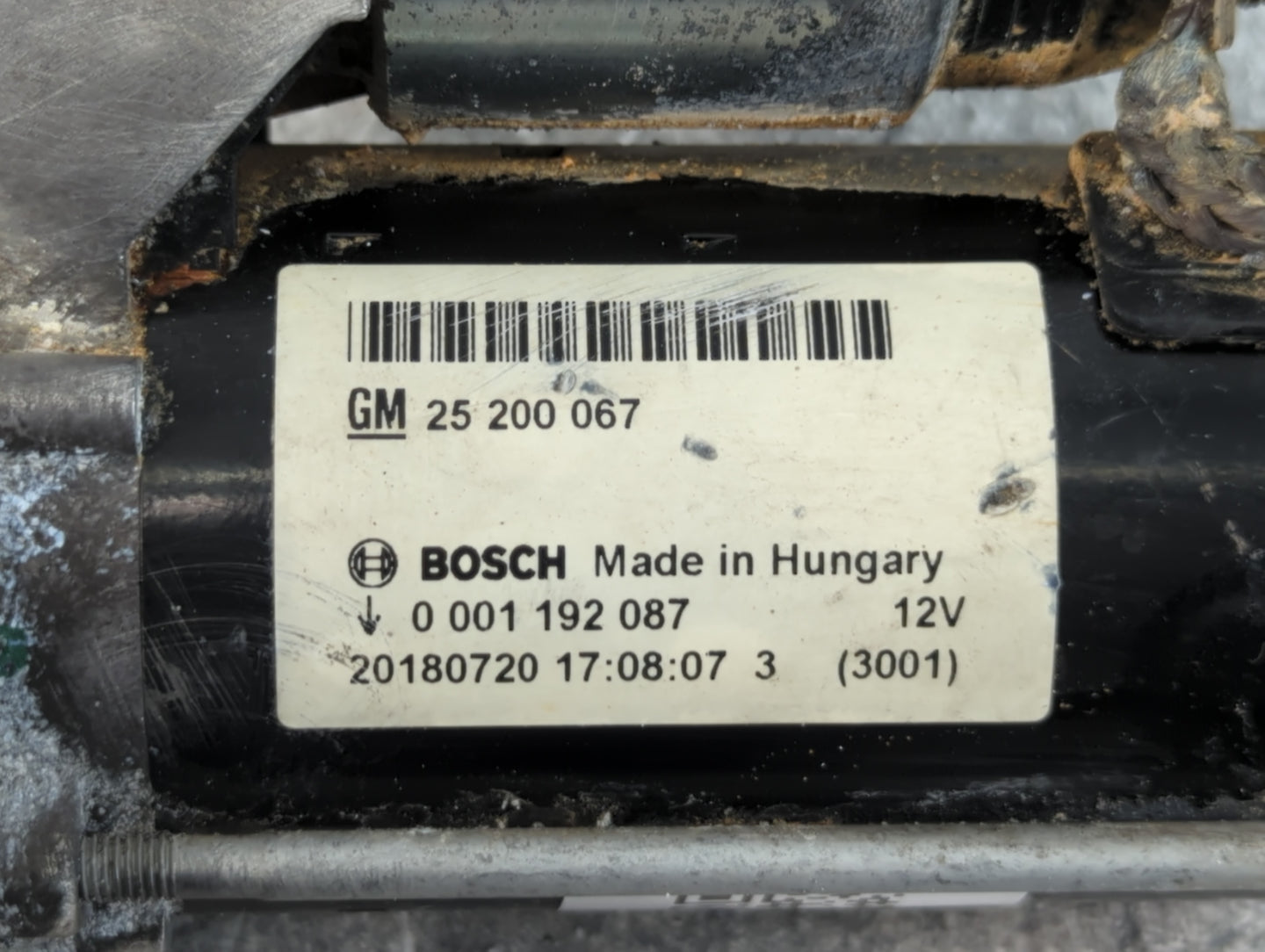 2014-2021 Buick Encore Car Starter Motor Solenoid OEM P/N:25 200 067 Fits Fits 2014 2015 2016 2017 2018 2019 2020 2021 OEM U