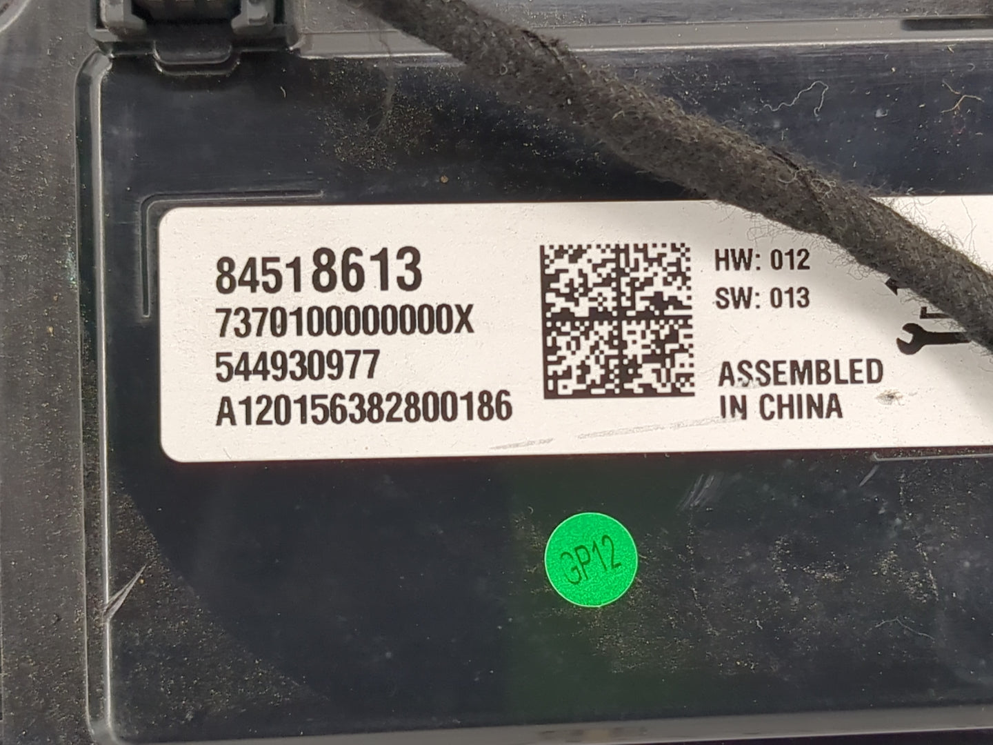 2019-2020 Buick Envision Radio AM FM Cd Player Receiver Replacement P/N:544930977 84518613, 84379433 Fits Fits 2019 2020 OEM