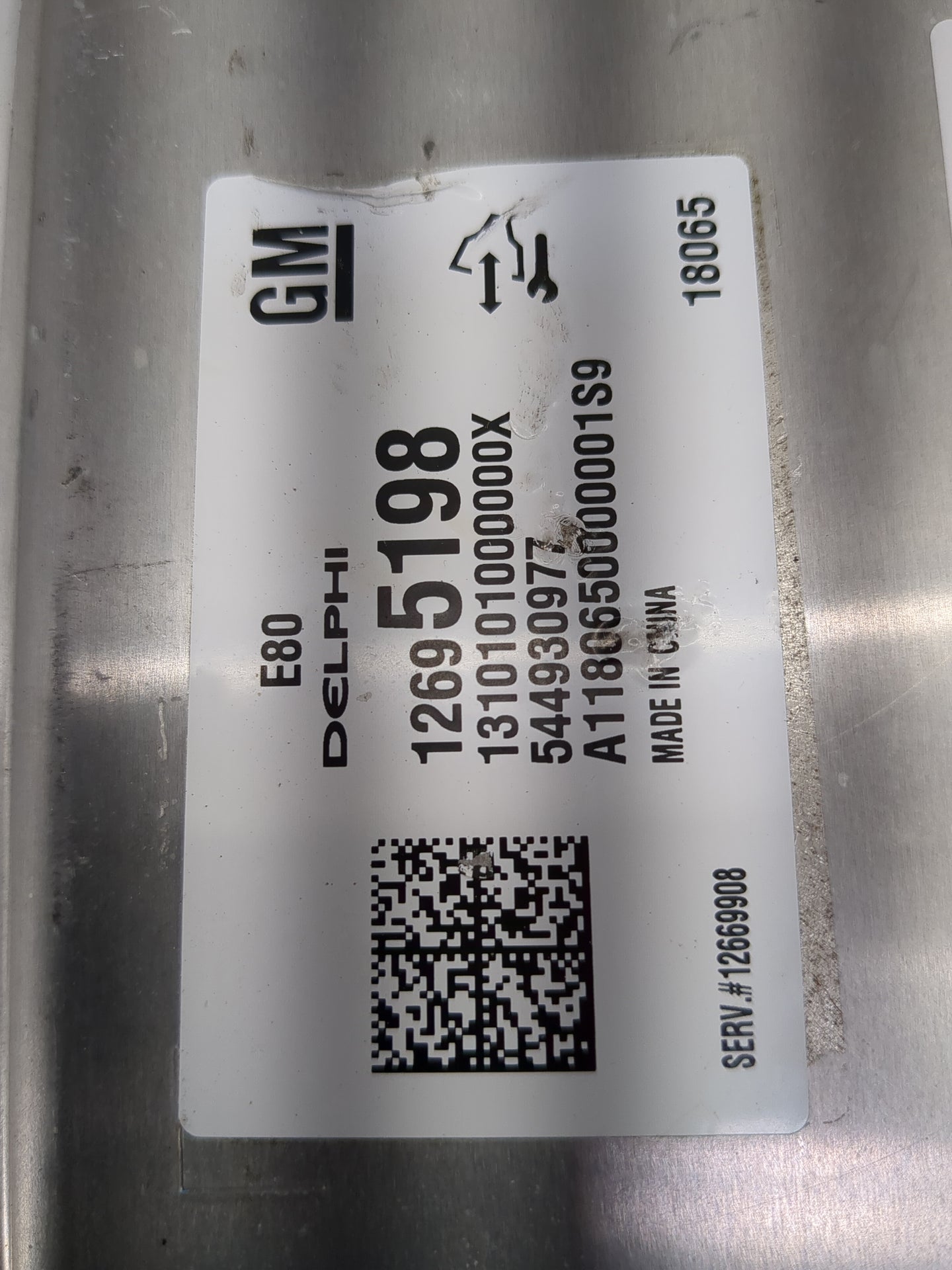 2017-2019 Buick Envision PCM Engine Control Computer ECU ECM PCU OEM P/N:12695198 13101010000000X Fits Fits 2017 2018 2019 2