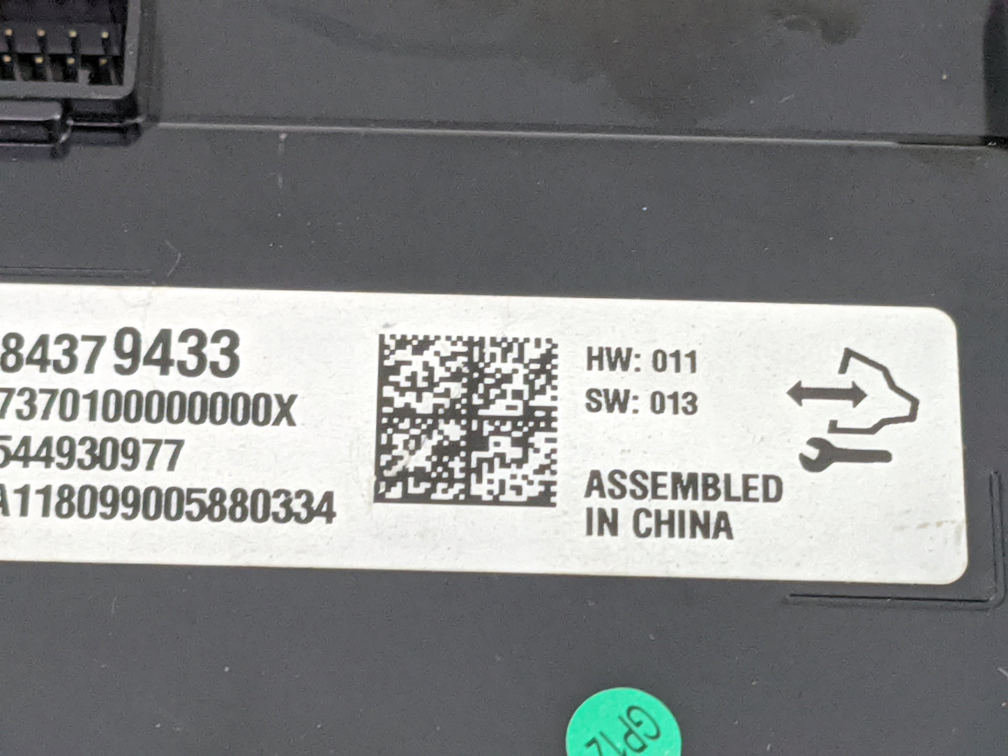2019-2020 Buick Envision Radio Control Panel 1483013 - Oemusedautoparts1.com