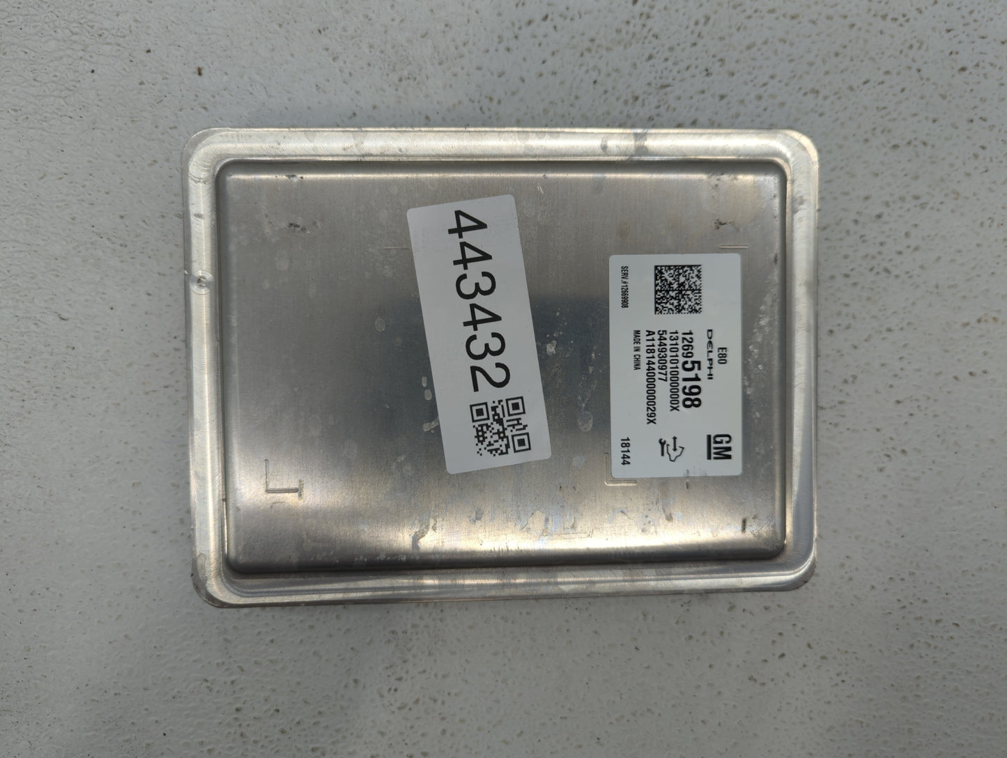 2017-2019 Buick Envision PCM Engine Control Computer ECU ECM PCU OEM P/N:12695198 Fits Fits 2017 2018 2019 2020 OEM Used Aut