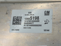 2017-2019 Buick Envision PCM Engine Control Computer ECU ECM PCU OEM P/N:12695198 Fits Fits 2017 2018 2019 2020 OEM Used Aut