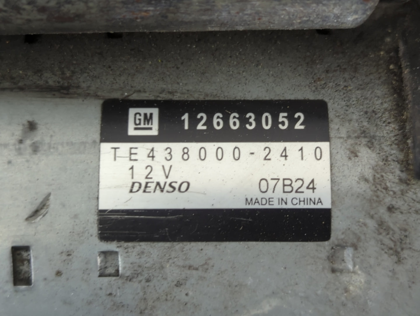2016-2020 Buick Envision Car Starter Motor Solenoid OEM P/N:TE438000-2410 12663052 Fits Fits 2015 2016 2017 2018 2019 2020 2