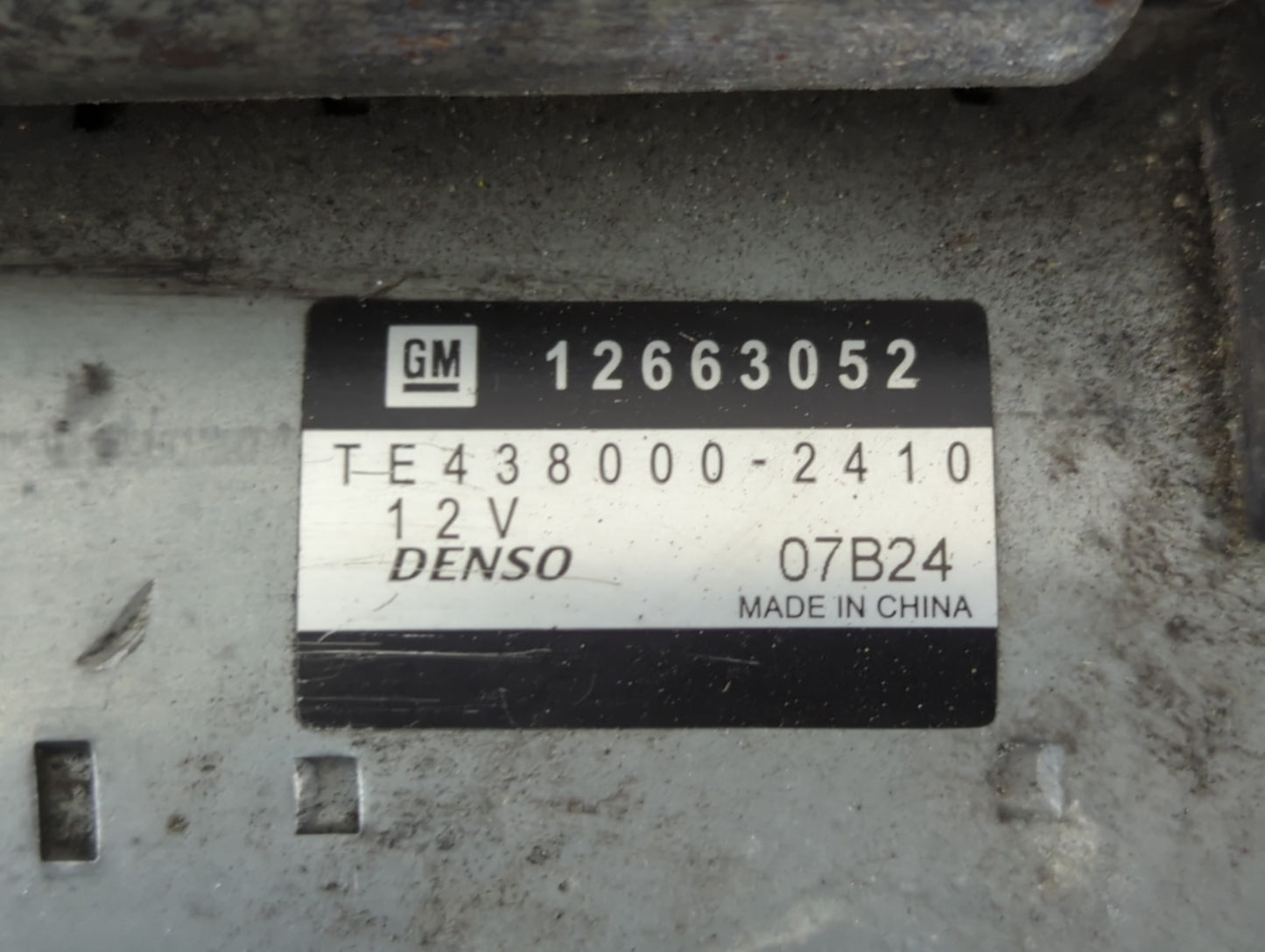 2016-2020 Buick Envision Car Starter Motor Solenoid OEM P/N:TE438000-2410 12663052 Fits Fits 2015 2016 2017 2018 2019 2020 2