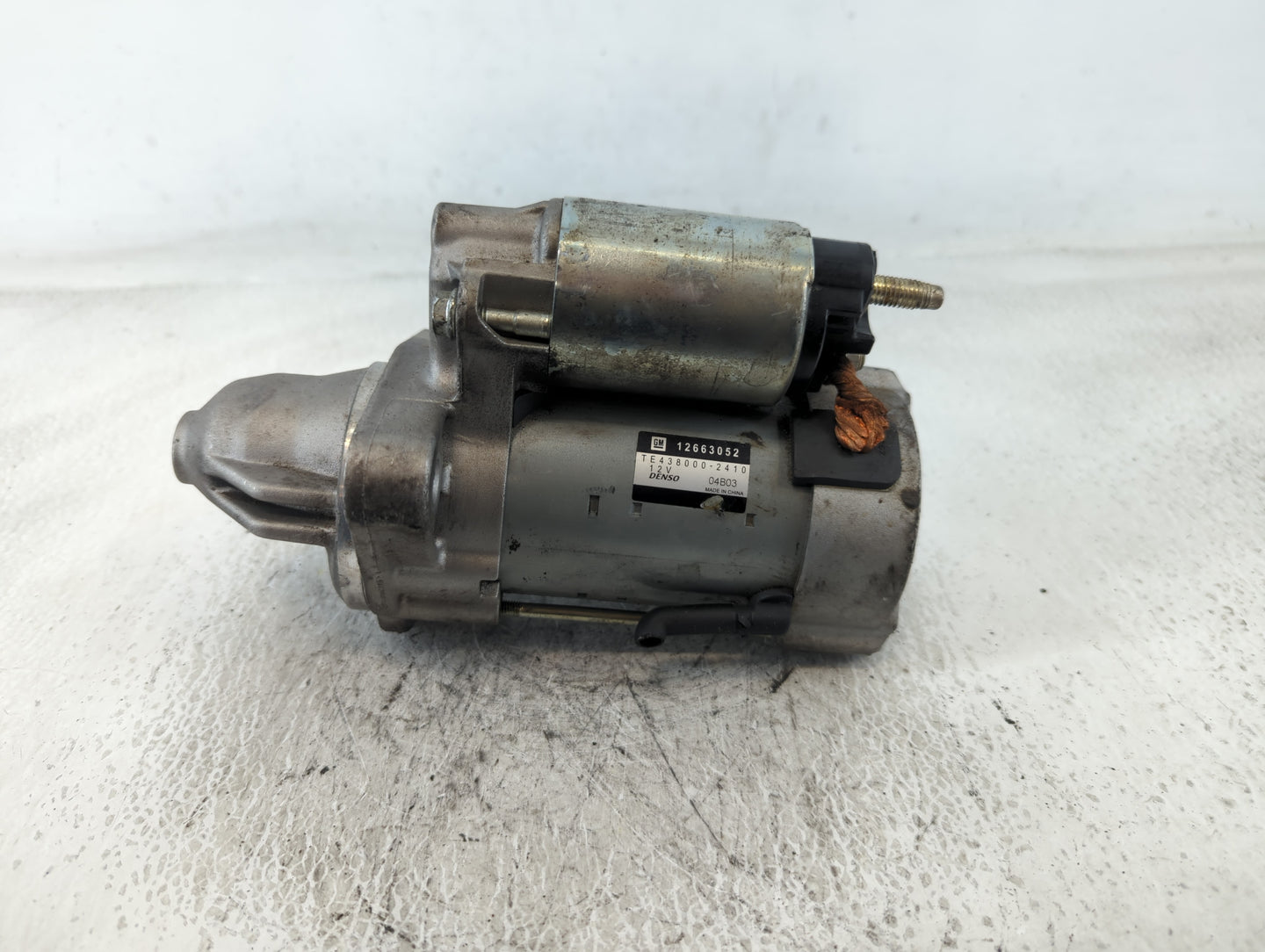 2016-2020 Buick Envision Car Starter Motor Solenoid OEM P/N:TE438000-2410 12663052 Fits Fits 2015 2016 2017 2018 2019 2020 2