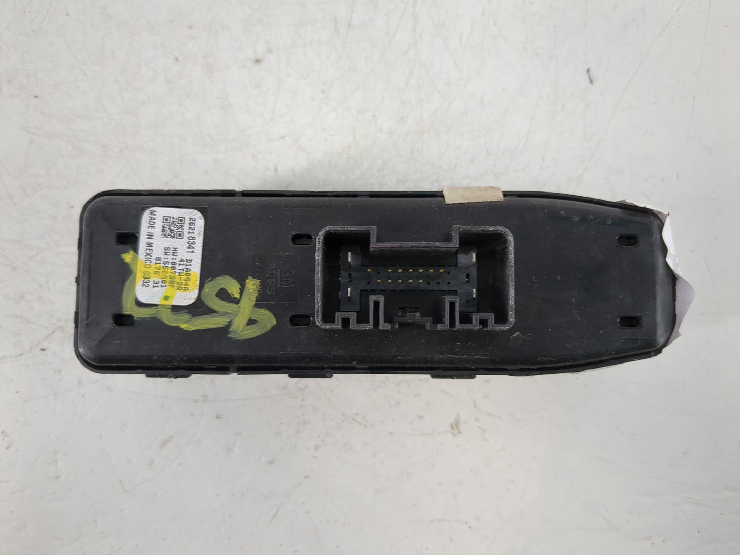 2019 Buick Lacrosse Master Power Window Switch Replacement Driver Side Left P/N:26218341 Fits OEM Used Auto Parts - Oemuseda