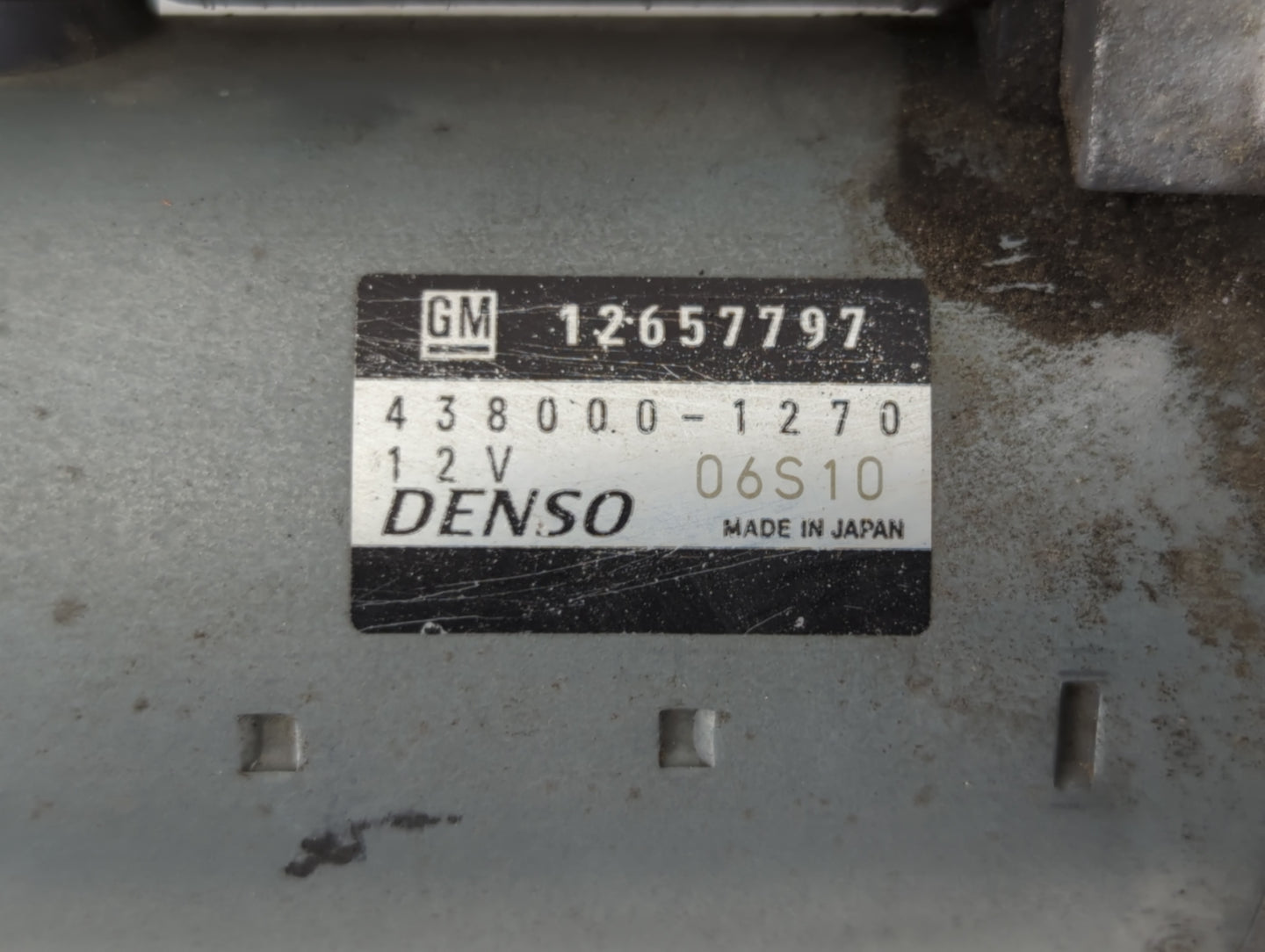2018-2019 Buick Lacrosse Car Starter Motor Solenoid OEM P/N:12657797 Fits Fits 2013 2014 2015 2016 2017 2018 2019 2020 2021 