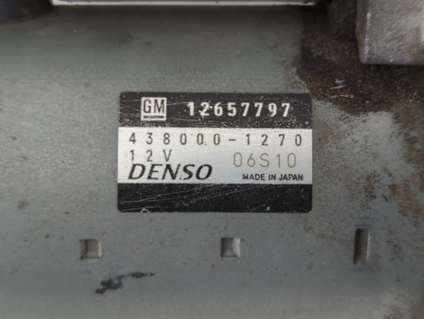 2018-2019 Buick Lacrosse Car Starter Motor Solenoid OEM P/N:12657797 Fits Fits 2013 2014 2015 2016 2017 2018 2019 2020 2021 