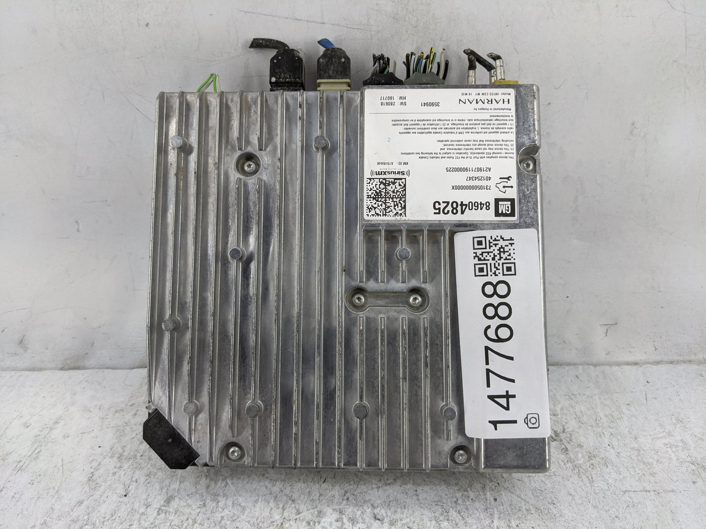 2019 Buick Regal Radio AM FM Cd Player Receiver Replacement P/N:84604825 7310500000000X, 4012554347, A21907119000225 Fits OE