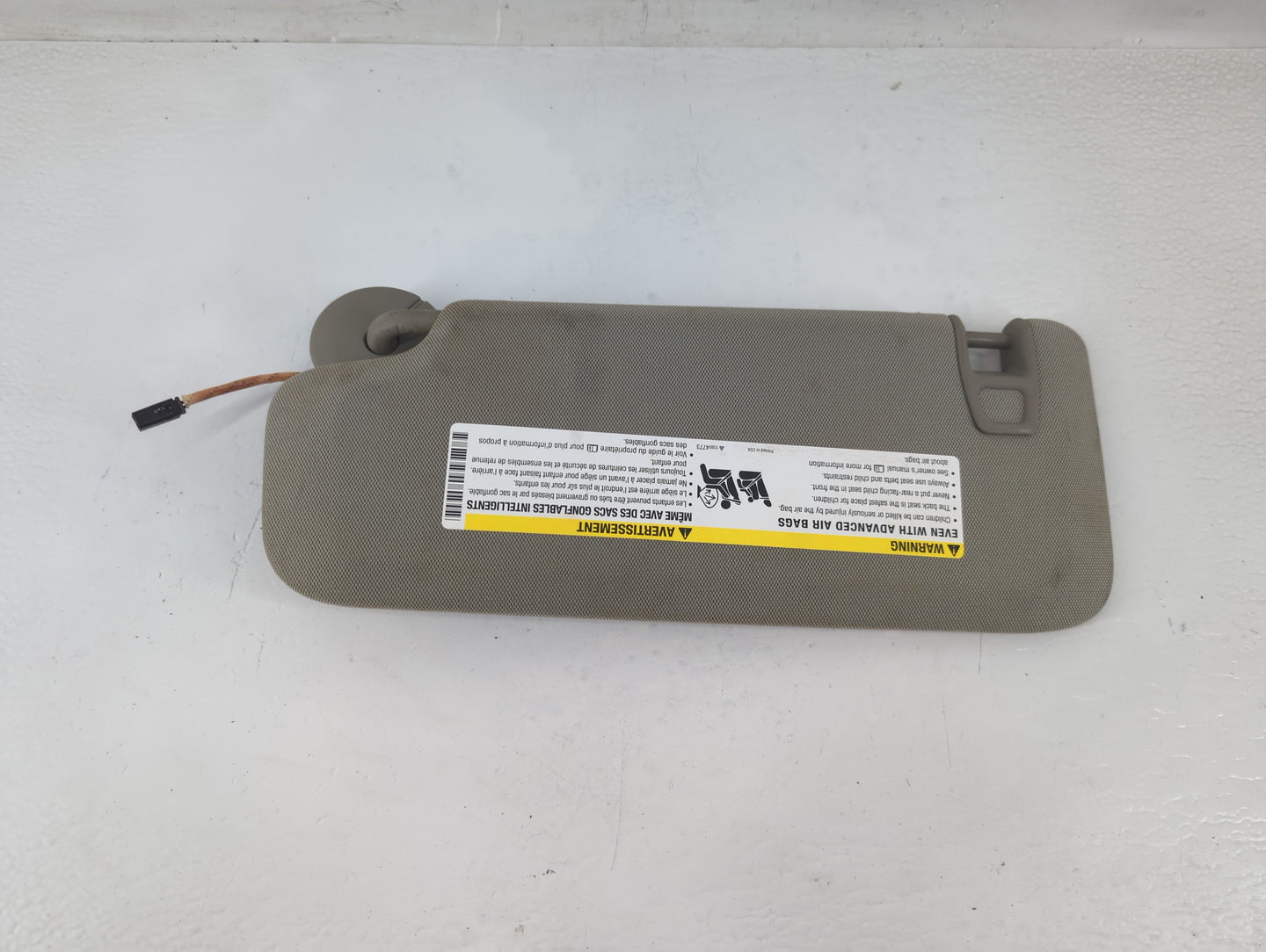 2014-2019 Cadillac Cts Sun Visor Shade Replacement Passenger Right Mirror Fits Fits 2014 2015 2016 2017 2018 2019 OEM Used A
