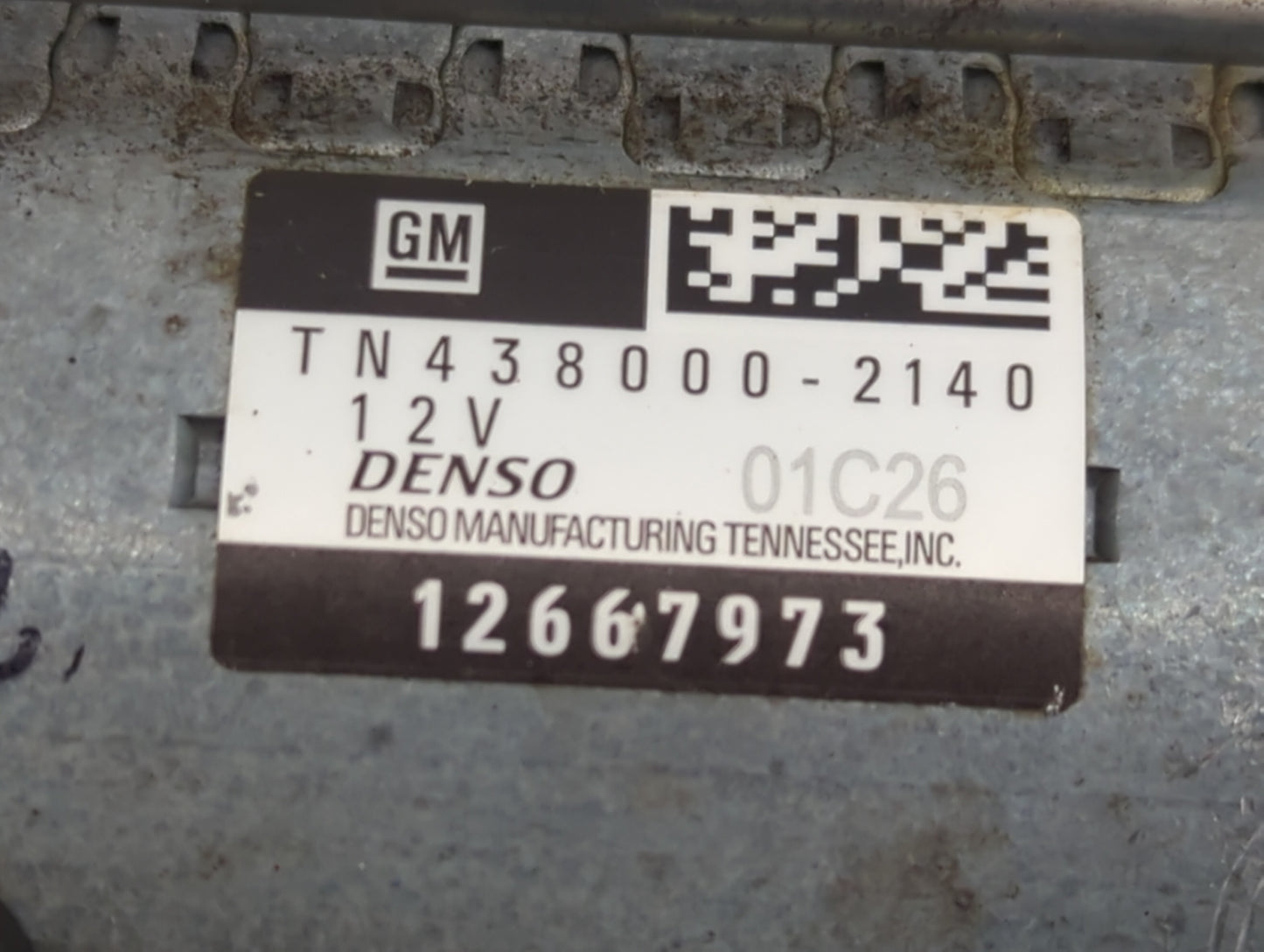 2016-2019 Cadillac Cts Car Starter Motor Solenoid OEM P/N:12667973 TN438000-2140 Fits Fits 2016 2017 2018 2019 2020 2021 202