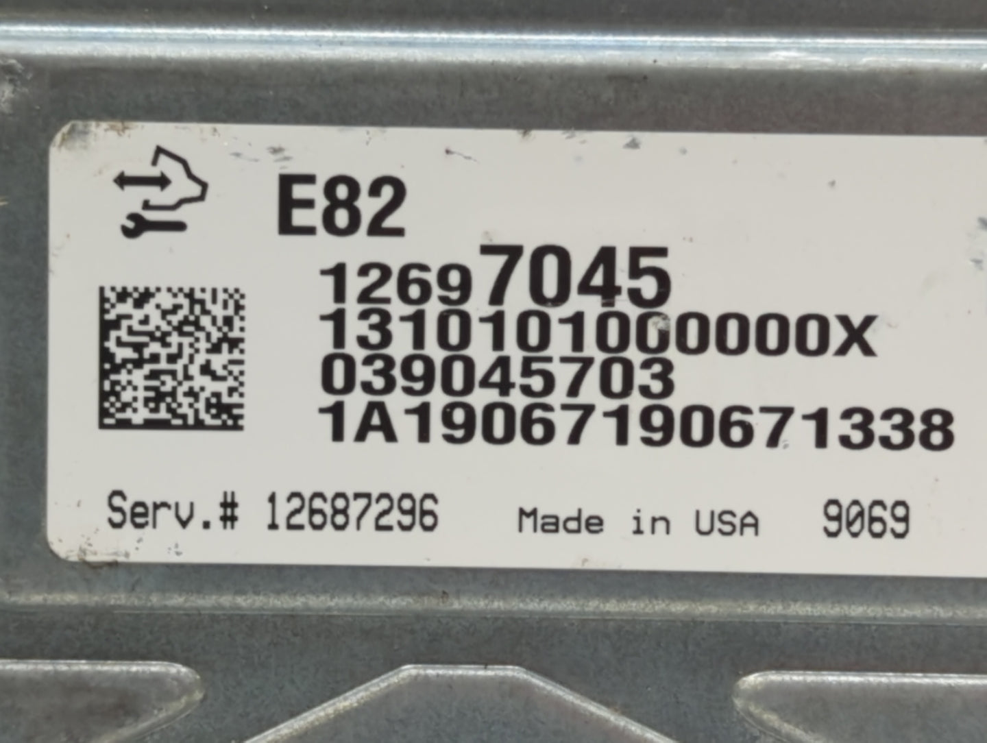 2016-2019 Cadillac Cts PCM Engine Control Computer ECU ECM PCU OEM P/N:12697045 Fits Fits 2016 2017 2018 2019 2020 2021 2022