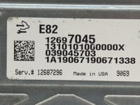 2016-2019 Cadillac Cts PCM Engine Control Computer ECU ECM PCU OEM P/N:12697045 Fits Fits 2016 2017 2018 2019 2020 2021 2022