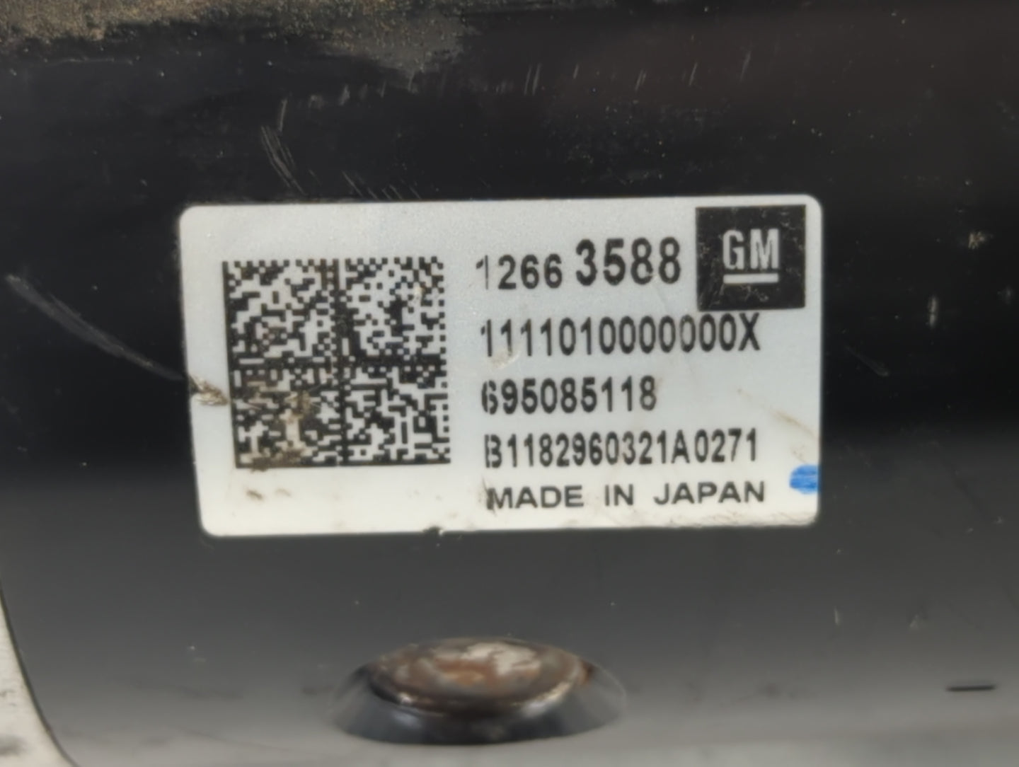 2016-2019 Cadillac Cts Car Starter Motor Solenoid OEM P/N:12663588 Fits Fits 2016 2017 2018 2019 OEM Used Auto Parts - Oemus