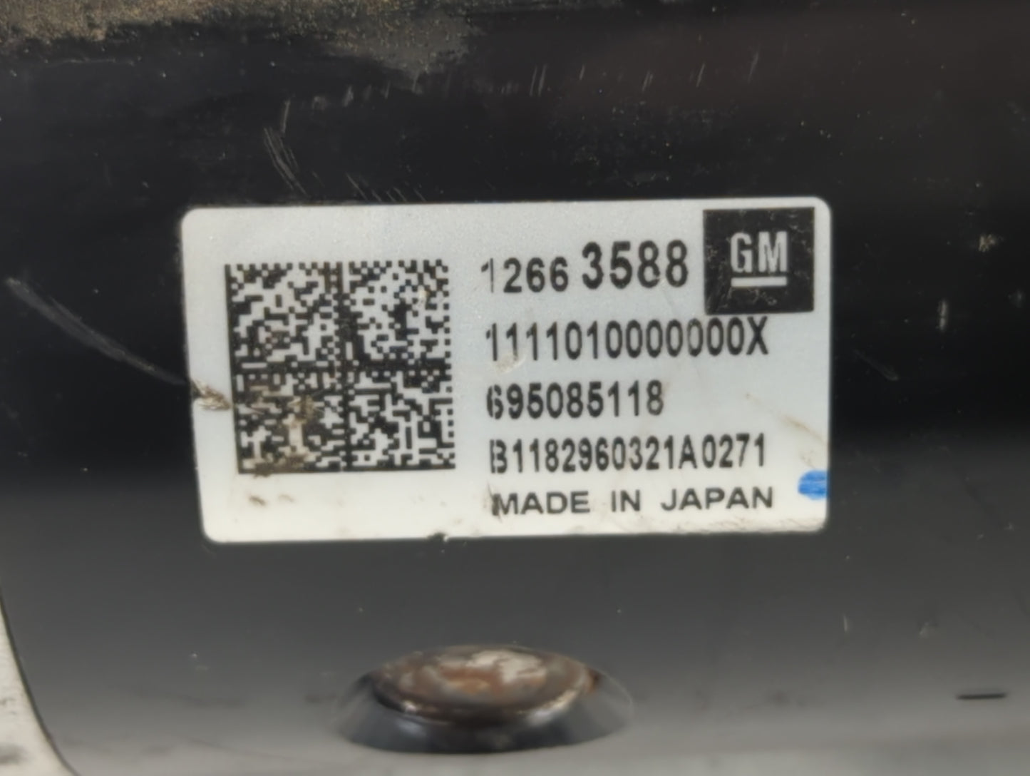 2016-2019 Cadillac Cts Car Starter Motor Solenoid OEM P/N:12663588 Fits Fits 2016 2017 2018 2019 OEM Used Auto Parts - Oemus