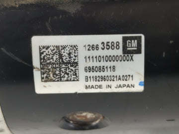2016-2019 Cadillac Cts Car Starter Motor Solenoid OEM P/N:12663588 Fits Fits 2016 2017 2018 2019 OEM Used Auto Parts