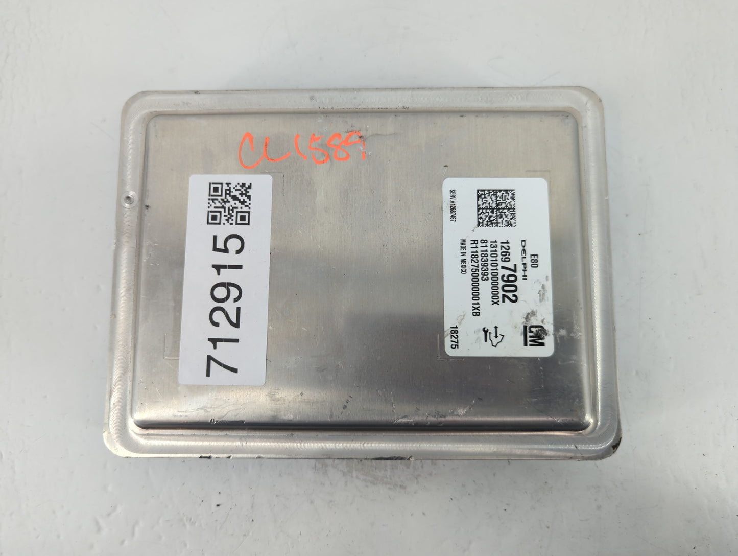 2017-2019 Cadillac Cts PCM Engine Control Computer ECU ECM PCU OEM P/N:12677902 Fits Fits 2017 2018 2019 2020 2021 2022 OEM 