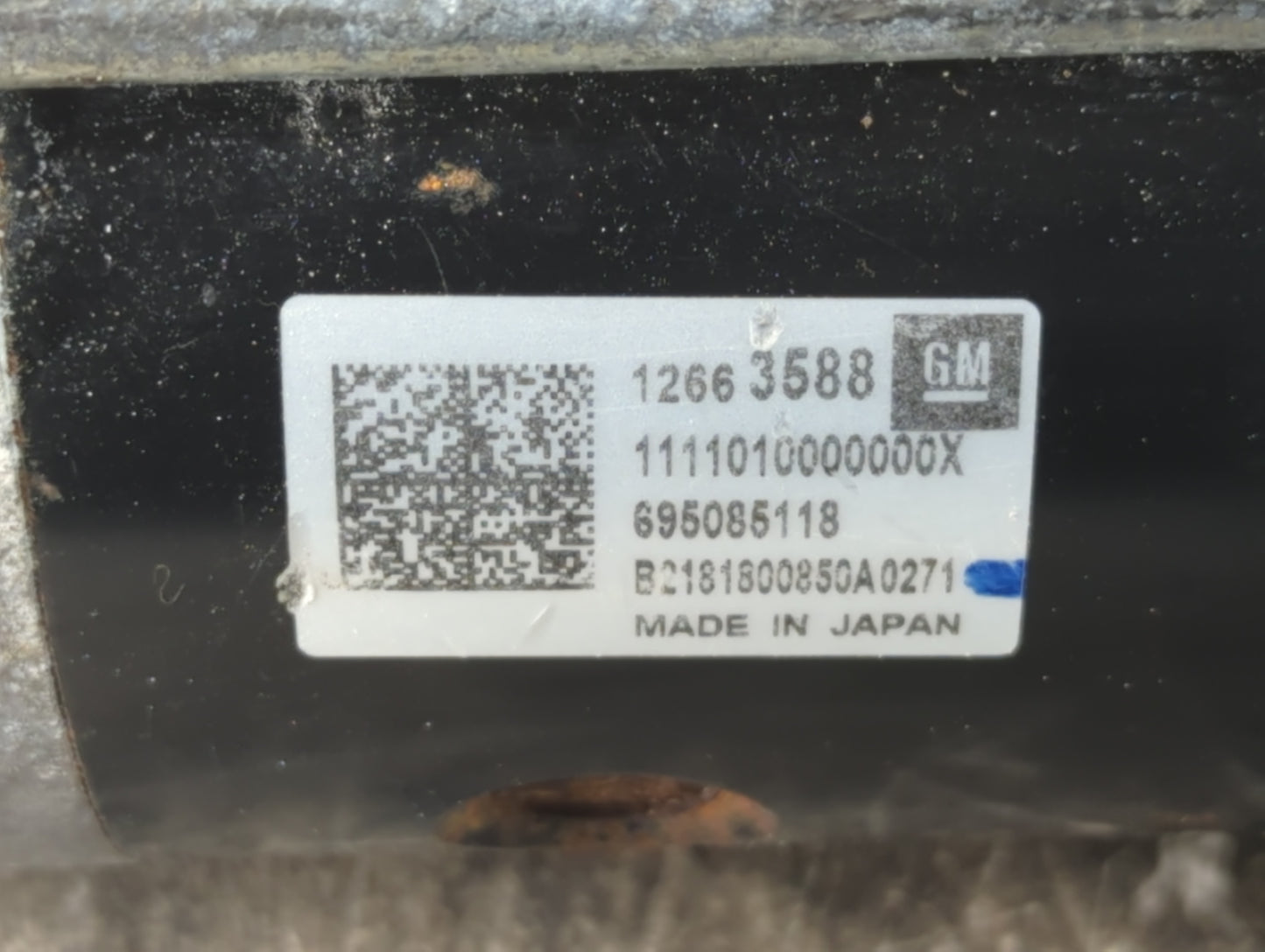 2016-2019 Cadillac Cts Car Starter Motor Solenoid OEM P/N:12663588 Fits Fits 2016 2017 2018 2019 OEM Used Auto Parts - Oemus