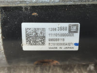 2016-2019 Cadillac Cts Car Starter Motor Solenoid OEM P/N:12663588 Fits Fits 2016 2017 2018 2019 OEM Used Auto Parts - Oemus