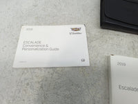 2019 Cadillac Escalade Owners Manual Book Guide P/N:84161699B OEM Used Auto Parts - Oemusedautoparts1.com