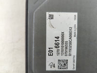 2019 Cadillac Xt4 PCM Engine Control Computer ECU ECM PCU OEM P/N:12706614 Fits Fits 2020 OEM Used Auto Parts - Oemusedautop