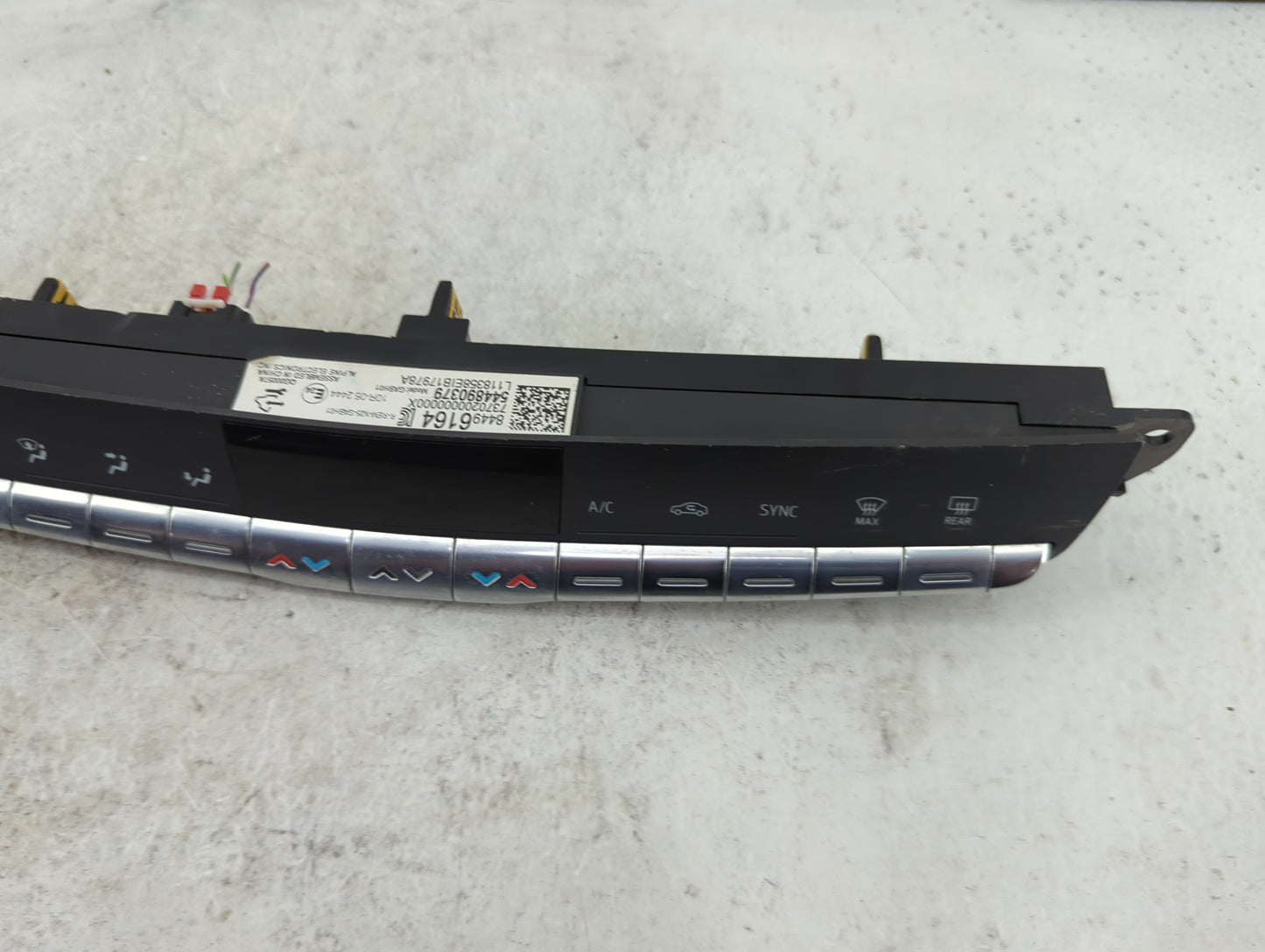 2019-2020 Cadillac Xt4 Climate Control Module Temperature AC/Heater Replacement P/N:84496164 544890379 Fits Fits 2019 2020 O