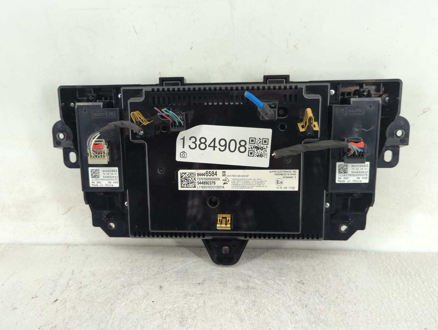 2018-2019 Cadillac Xt5 Radio Control Panel - Oemusedautoparts1.com