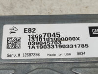 2017-2020 Cadillac Xt5 PCM Engine Control Computer ECU ECM PCU OEM P/N:039045703 12697045 Fits OEM Used Auto Parts - Oemused