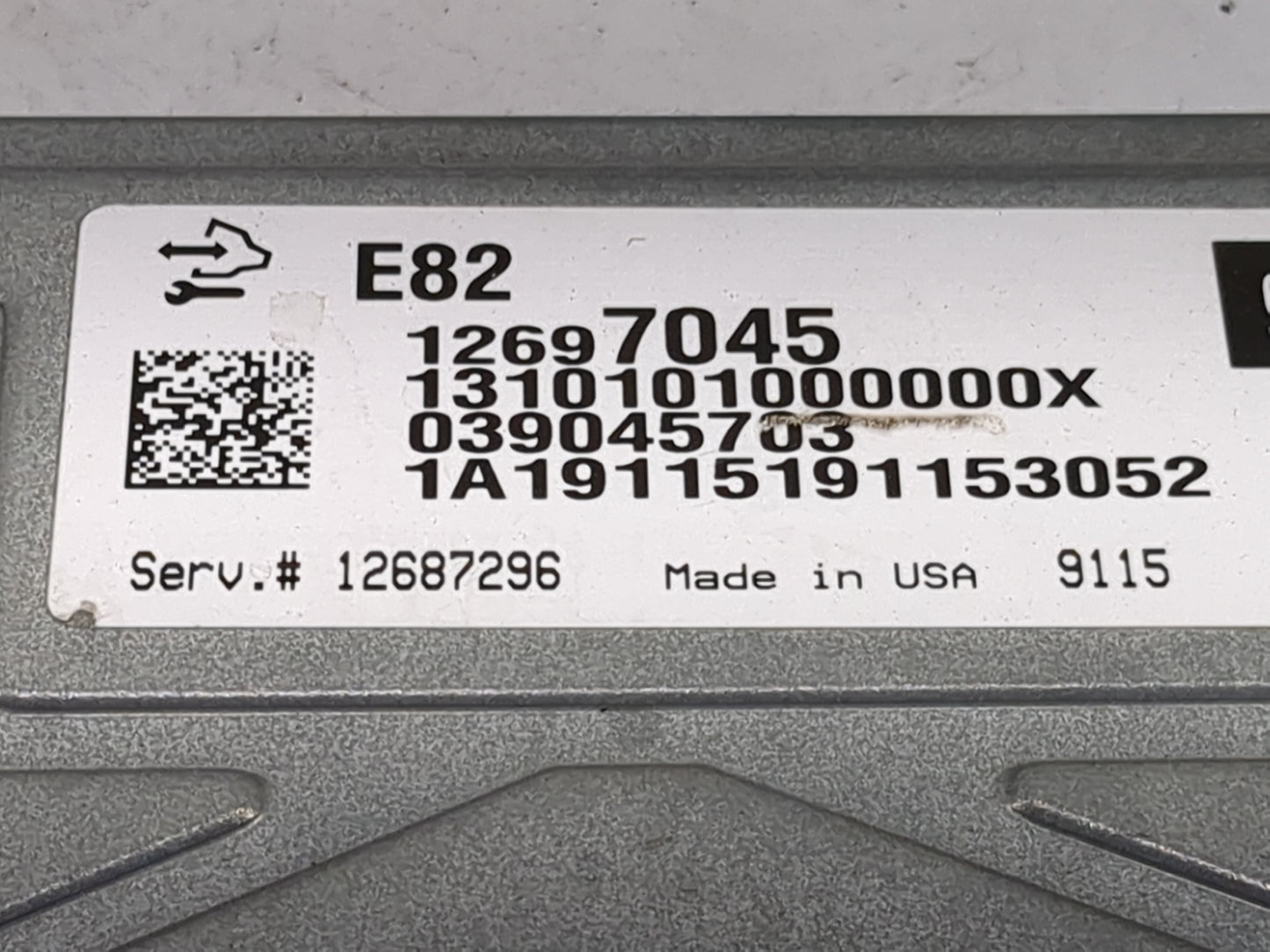 2017-2020 Cadillac Xt5 PCM Engine Control Computer ECU ECM PCU OEM P/N:12697045 12687296 Fits OEM Used Auto Parts - Oemuseda
