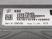2017-2020 Cadillac Xt5 PCM Engine Control Computer ECU ECM PCU OEM P/N:12697045 12687296 Fits OEM Used Auto Parts - Oemuseda