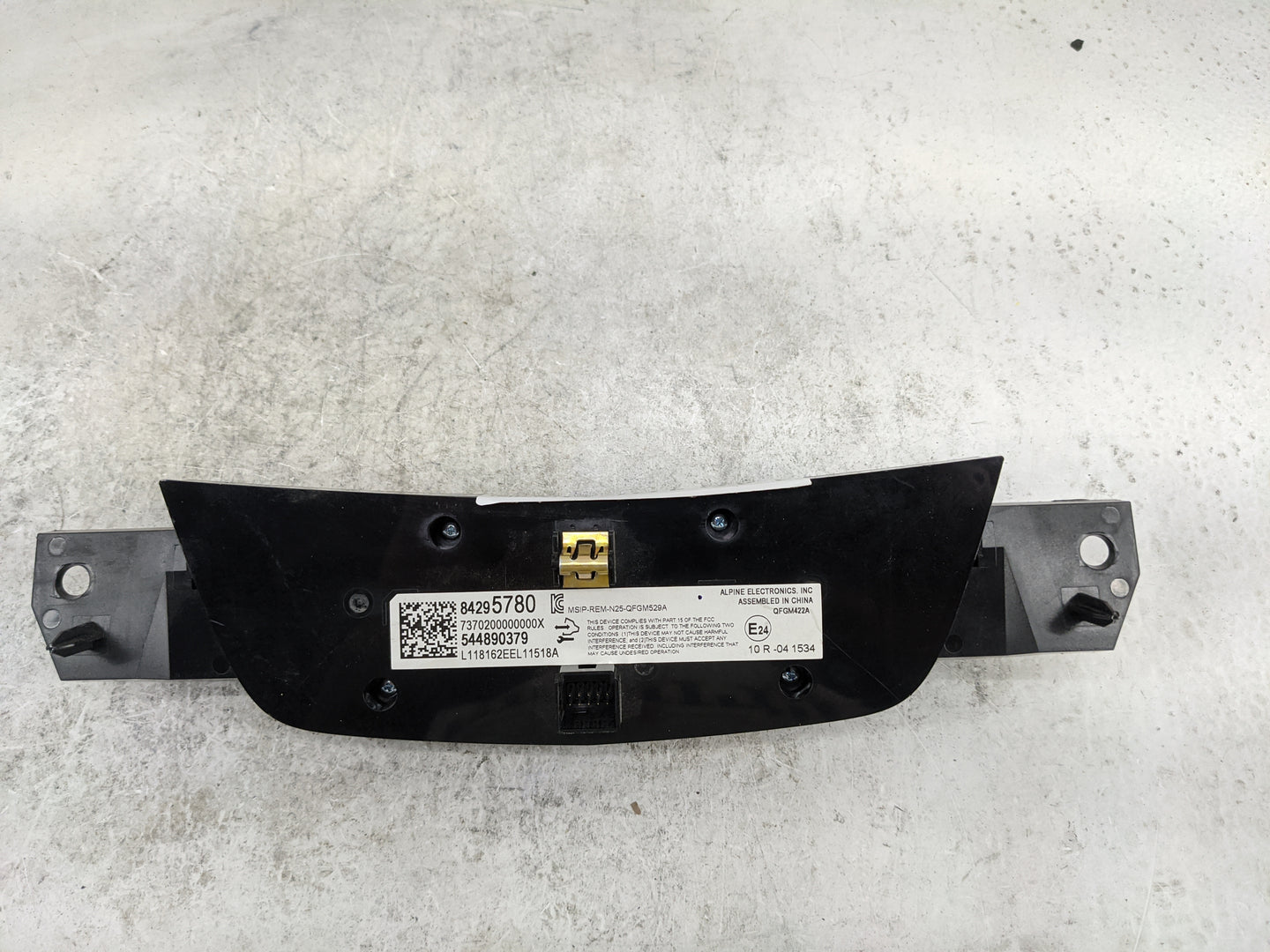 2018-2020 Cadillac Xt5 Climate Control Module Temperature AC/Heater Replacement P/N:84295780 MSIP-REM-N25-QFGM529A Fits OEM 
