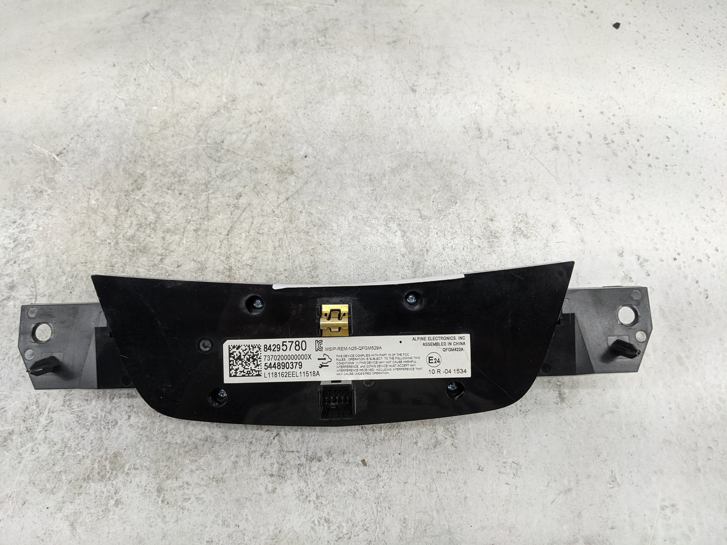2018-2020 Cadillac Xt5 Climate Control Module Temperature AC/Heater Replacement P/N:84295780 MSIP-REM-N25-QFGM529A Fits OEM 