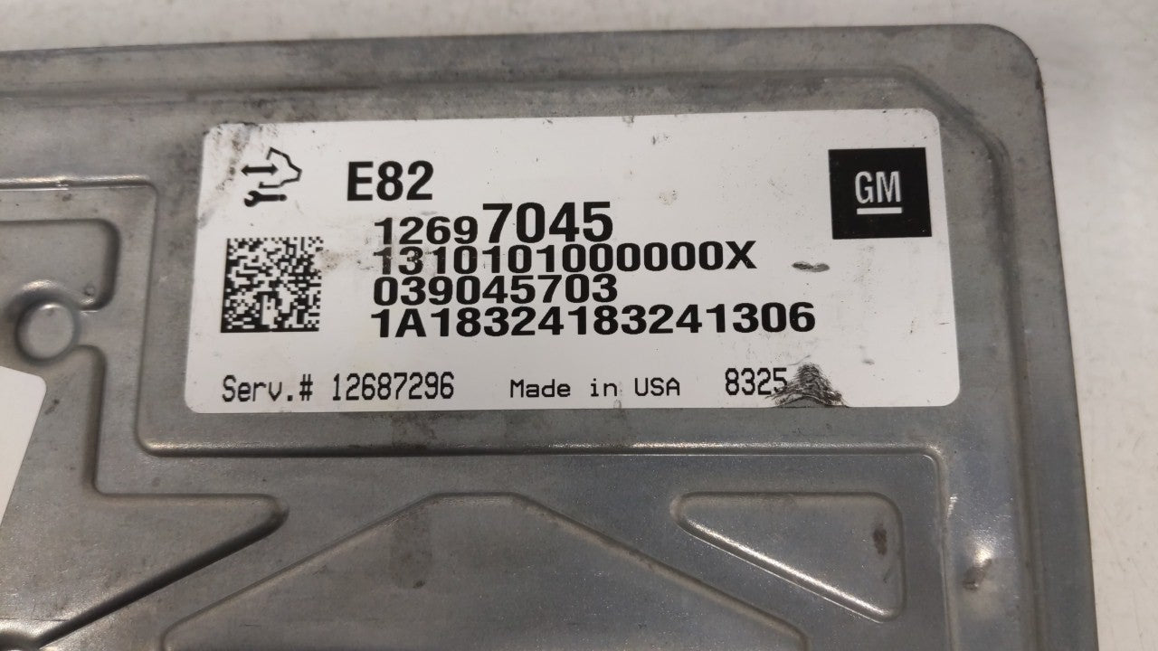 2017-2020 Cadillac Xt5 PCM Engine Control Computer ECU ECM PCU OEM P/N:12679552 12697045 Fits OEM Used Auto Parts - Oemuseda