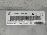 2019 Cadillac Xt5 PCM Engine Control Computer ECU ECM PCU OEM P/N:12667189 12667002, 12685918, 12670801 Fits Fits 2017 2018 