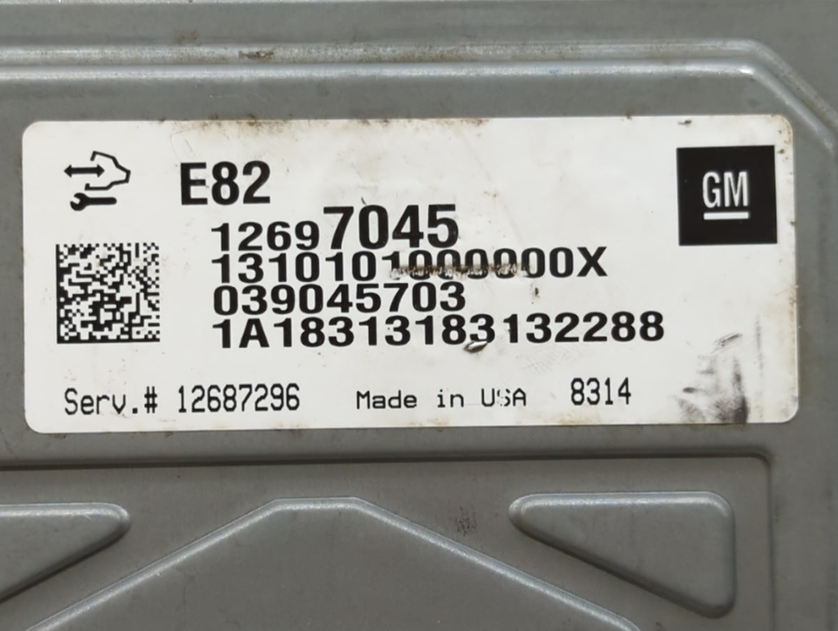 2017-2020 Cadillac Xt5 PCM Engine Control Computer ECU ECM PCU OEM P/N:12683348 12687483 Fits 2016 2017 2018 2019 2020 2021 